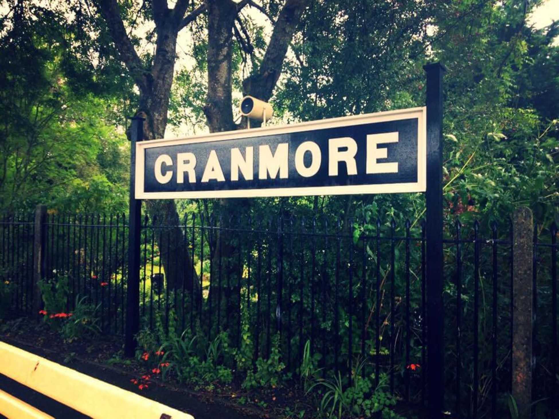 Sign at Cranmore Station
